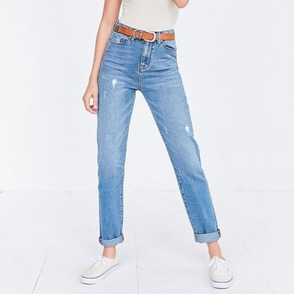 Urban Outfitters Blue High Rise Women Jeans - Picture 3 of 10
